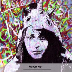 ritratti su commissione-street art-girl
