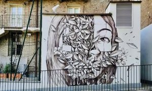 Murales a Torino street art navigli murales animali fiori orsi natura street art graffiti art torinese 1