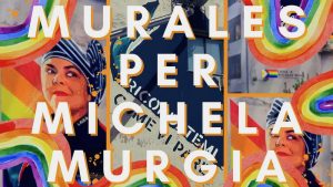 Murales per Michela Murgia
