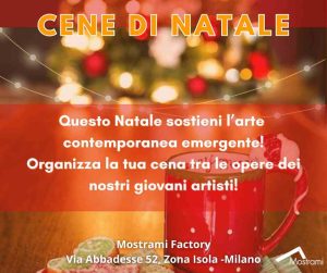 CENE nATALE IN GALLERIA MOSTRAMI MILANO