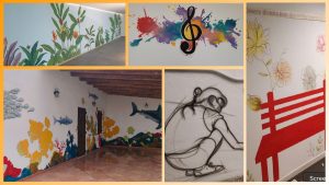 murales su commisione, murales per camere da letto, murales su misura, murales in italia, murales contemporanei, murales per spazi interni