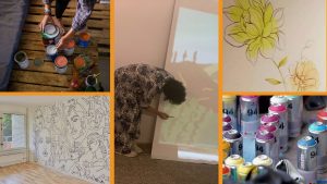 murales su commisione, murales per camere da letto, murales su misura, murales in italia, murales contemporanei, murales per spazi interni