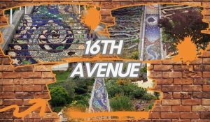 murales sulle scale, arte contemporanea, pitture murali sulle scale, scalinata a mosaico, effetti realistici sulla scala, pittura murale