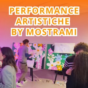 PERFORMANCE ARTISTICHE LIVE PAINTING MOSTRAMI MILANO ITALIA