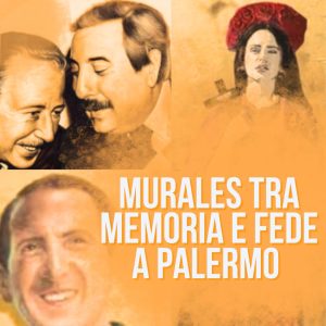 murales personaggi famosi in Italia opera di street art dedicata a Palermo