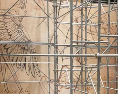 MURALES CASA INTERNO COMMISSIONE MOSTRAMI
